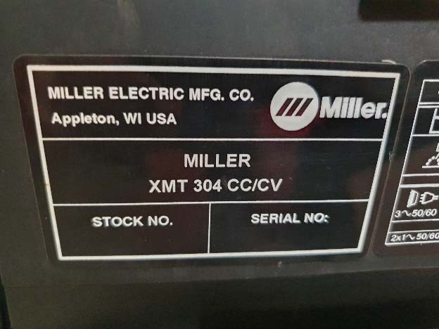 Photo Used MILLER XMT 304 CC/CV For Sale