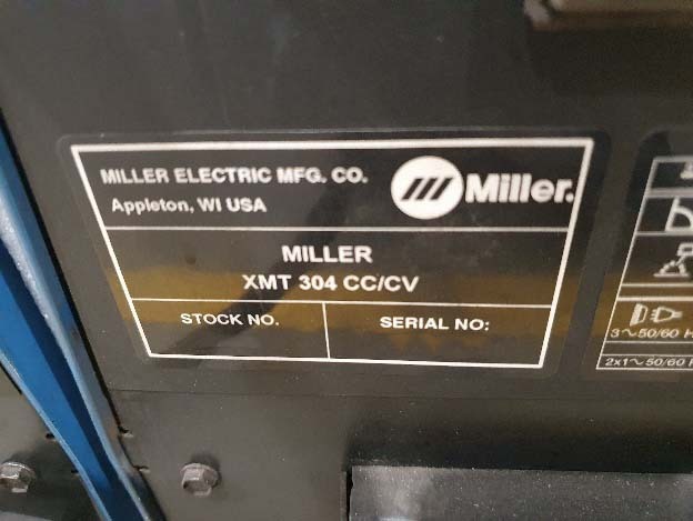 Photo Used MILLER XMT 304 CC/CV For Sale