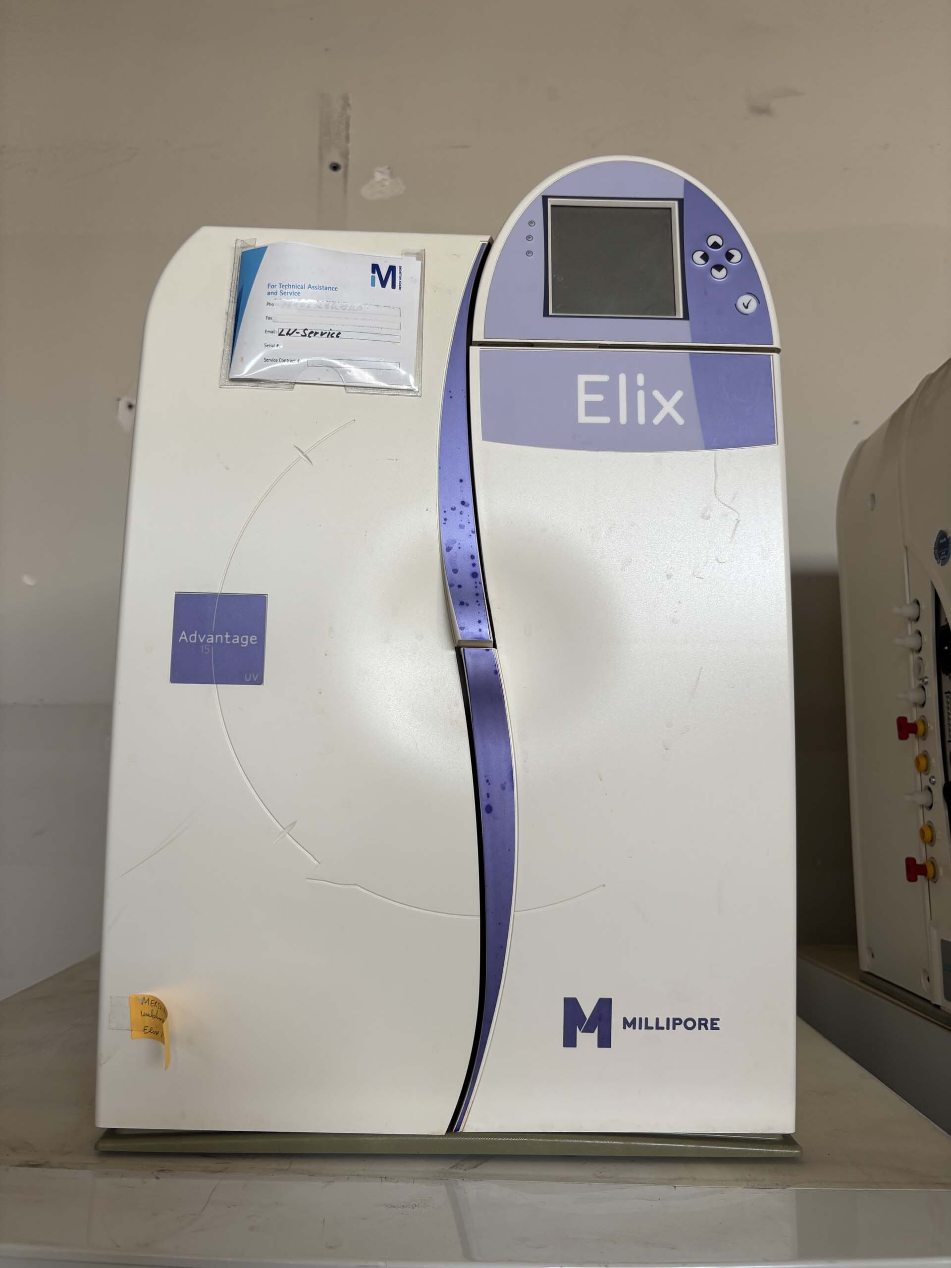 图为 已使用的 MILLIPORE Advantage 15 Elix 待售