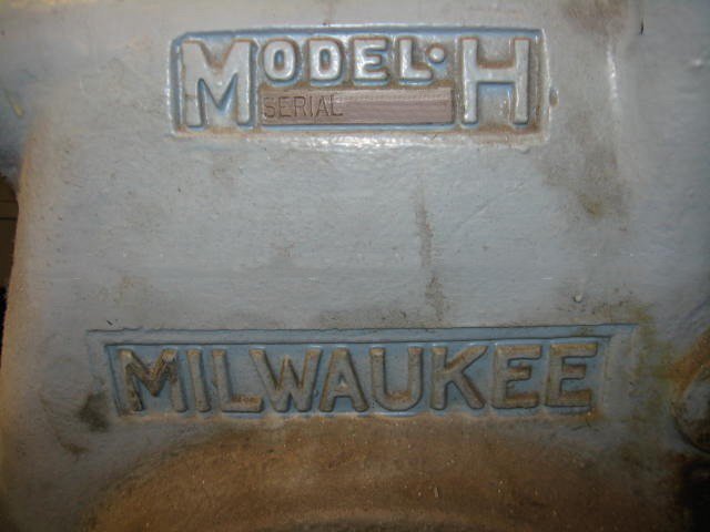 图为 已使用的 MILWAUKEE Model H 待售