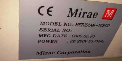 MIRAE / QUAD Meridian 1030P #9166135