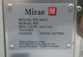 Photo Used MIRAE M 420 For Sale