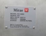 Photo Used MIRAE M 430 For Sale