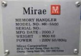 フォト（写真） 使用される MIRAE MR5500 販売のために