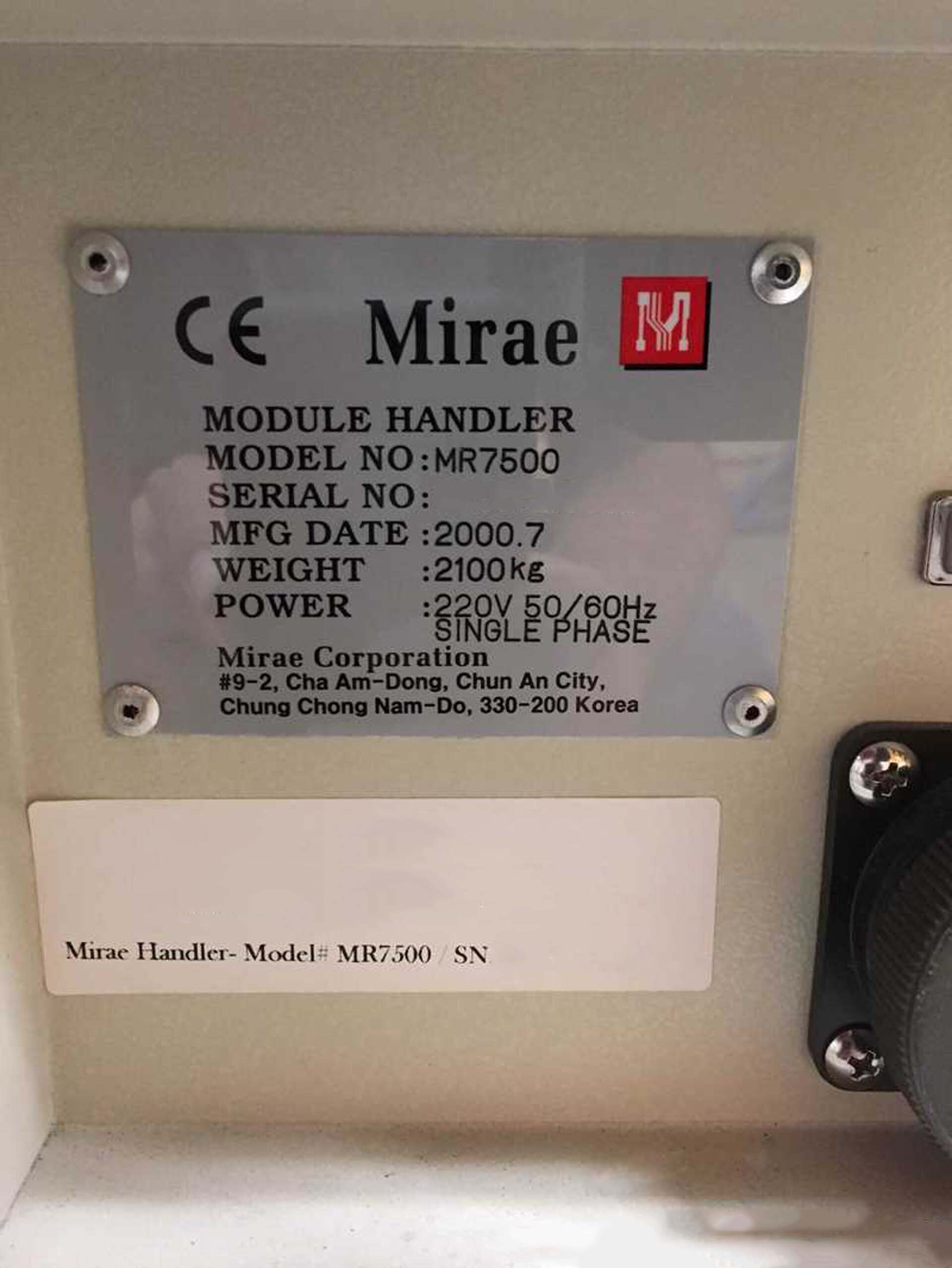 圖為 已使用的 MIRAE MR7500 待售