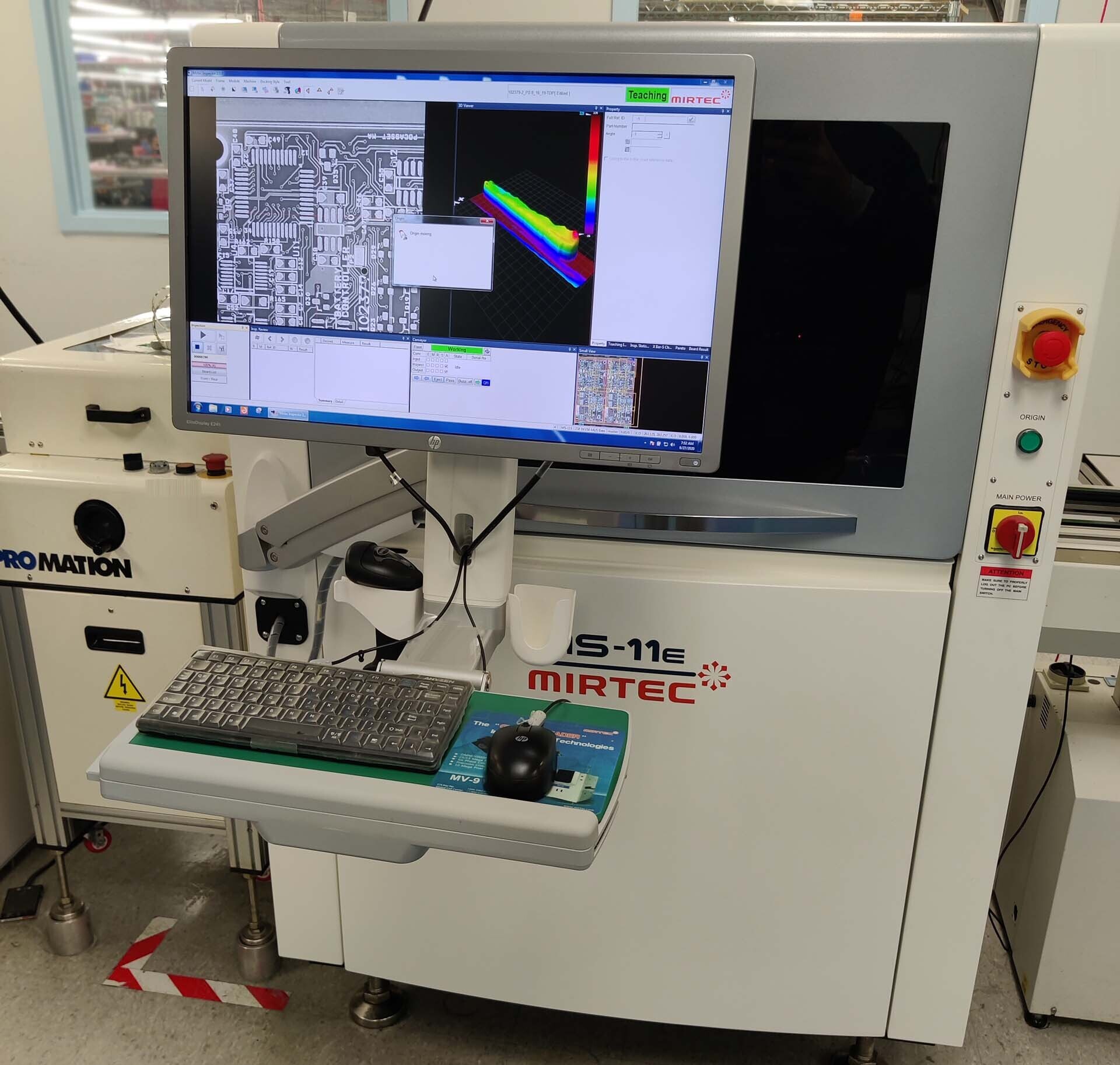 圖為 已使用的 MIRTEC MS-11E 待售