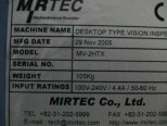 Photo Used MIRTEC MV-2HTX For Sale