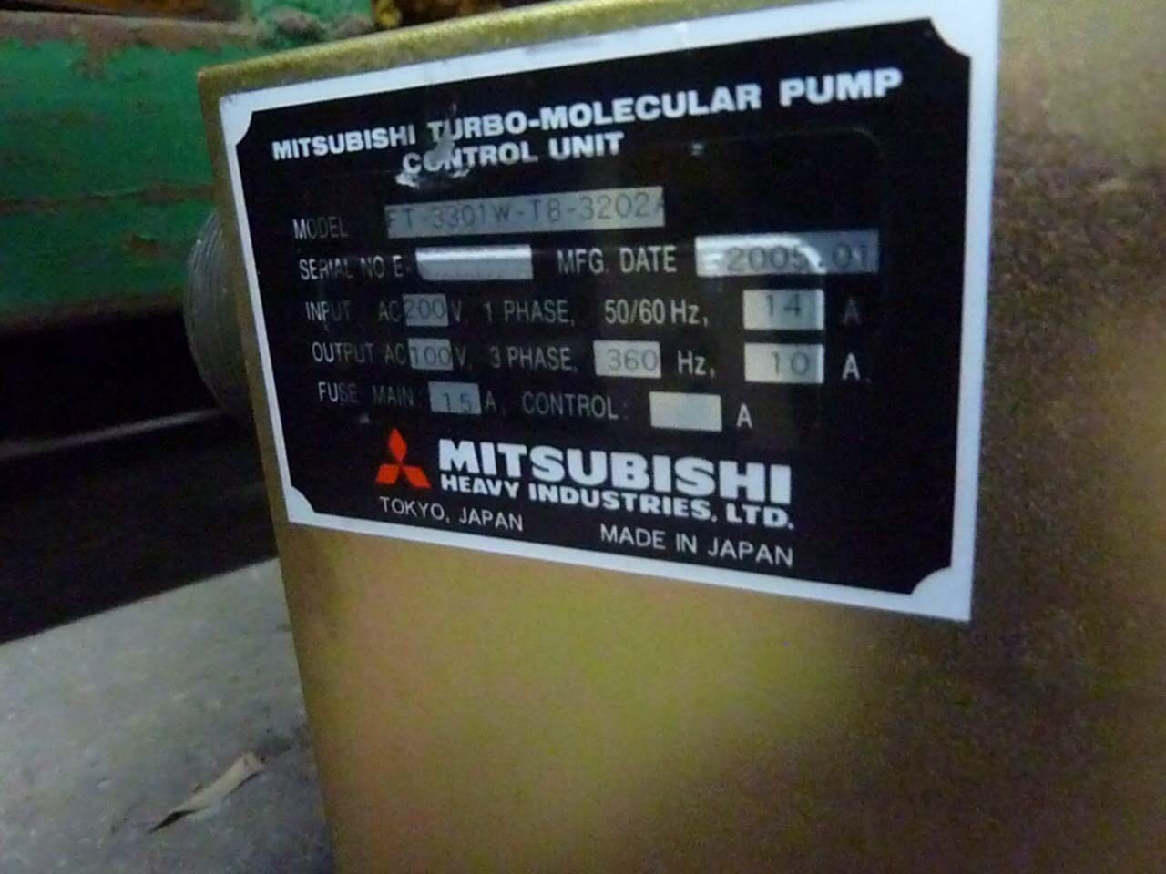 圖為 已使用的 MITSUBISHI FTI-3301W 待售