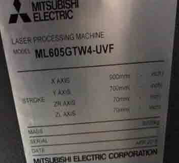 フォト（写真） 使用される MITSUBISHI ML605GTW4-UVF20 販売のために