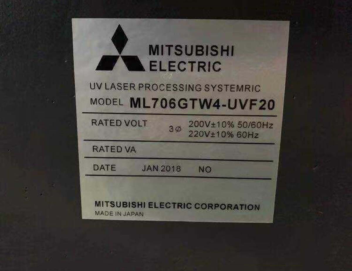 图为 已使用的 MITSUBISHI ML706GTW4-UVF20 待售