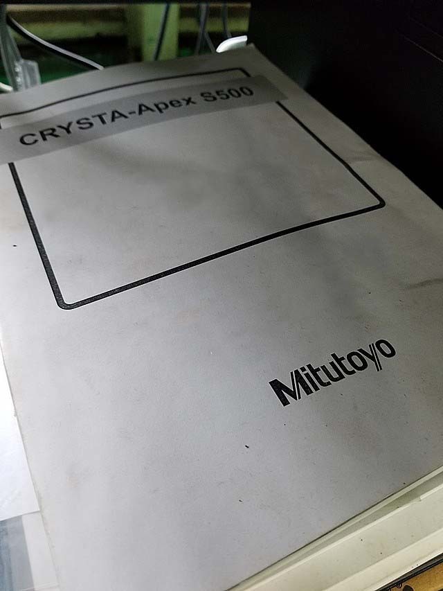 Photo Used MITUTOYO Crysta-Apex S544 For Sale