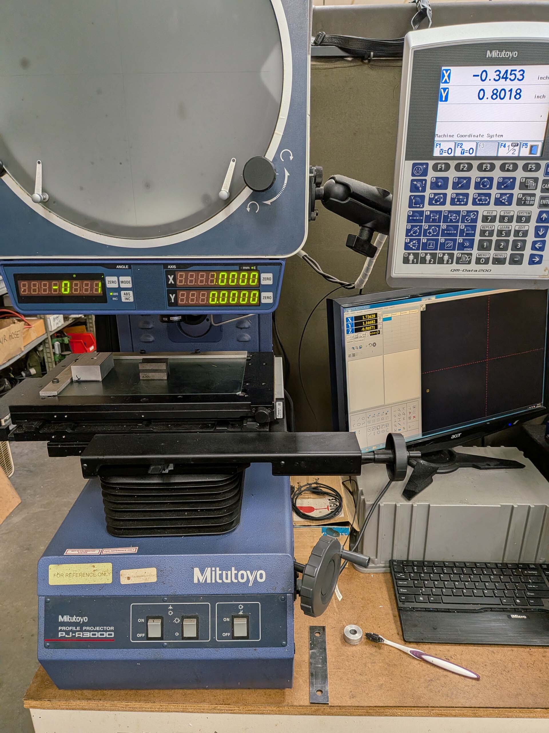 Photo Used MITUTOYO PJ-A3000 For Sale