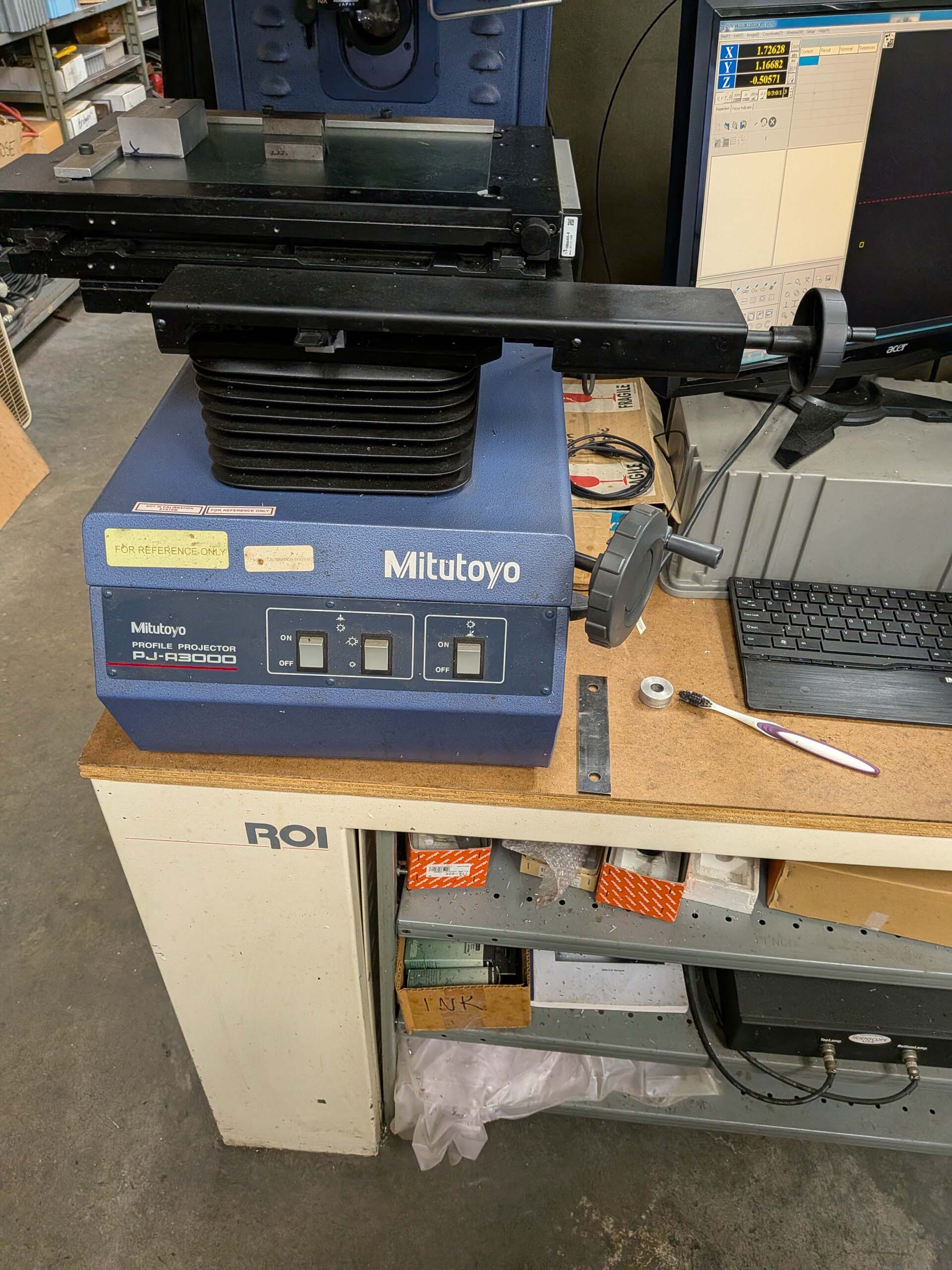 Photo Used MITUTOYO PJ-A3000 For Sale