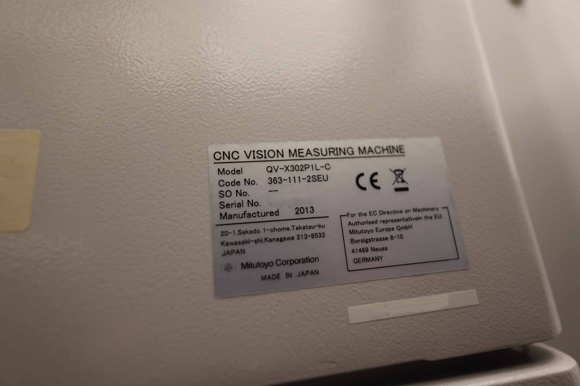 フォト（写真） 使用される MITUTOYO QV-X302P1L-C 販売のために