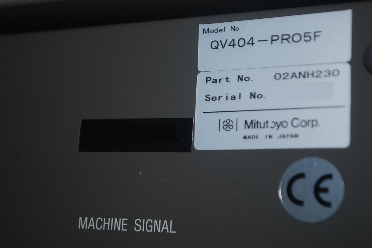 Photo Used MITUTOYO QV404 For Sale