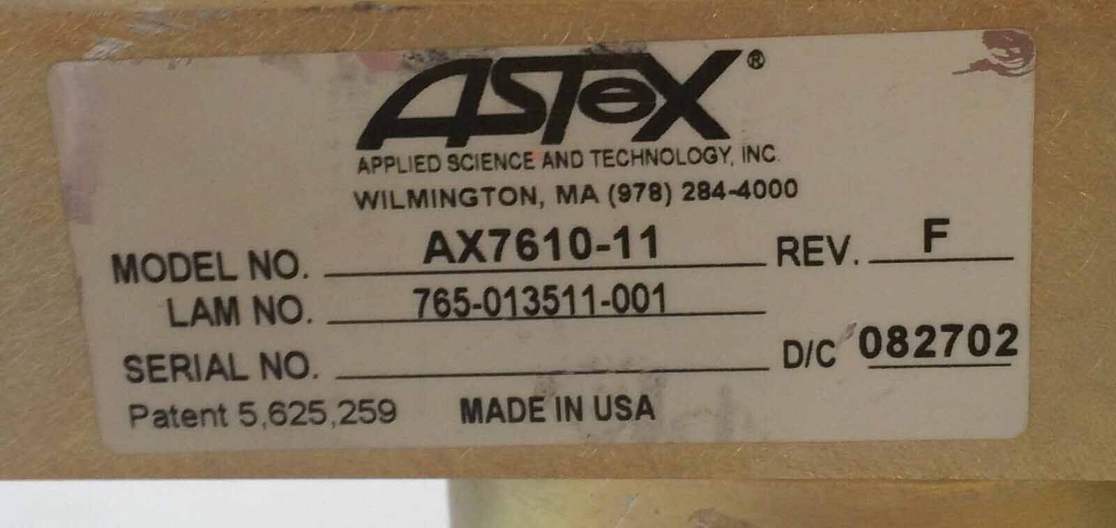 图为 已使用的 MKS / ASTEX AX 7610-11 待售