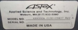 圖為 已使用的 MKS / ASTEX AX 8200 待售