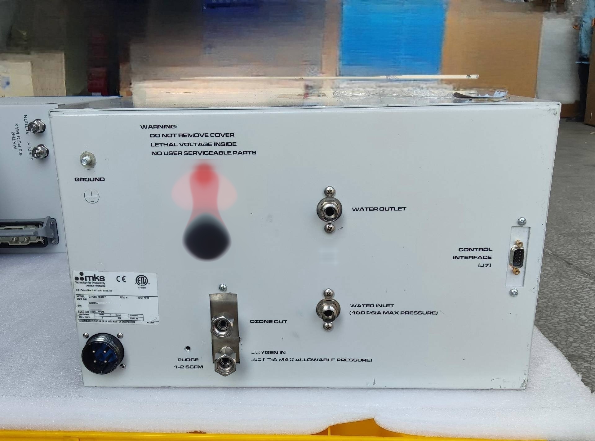 圖為 已使用的 MKS / ASTEX AX 8407 待售