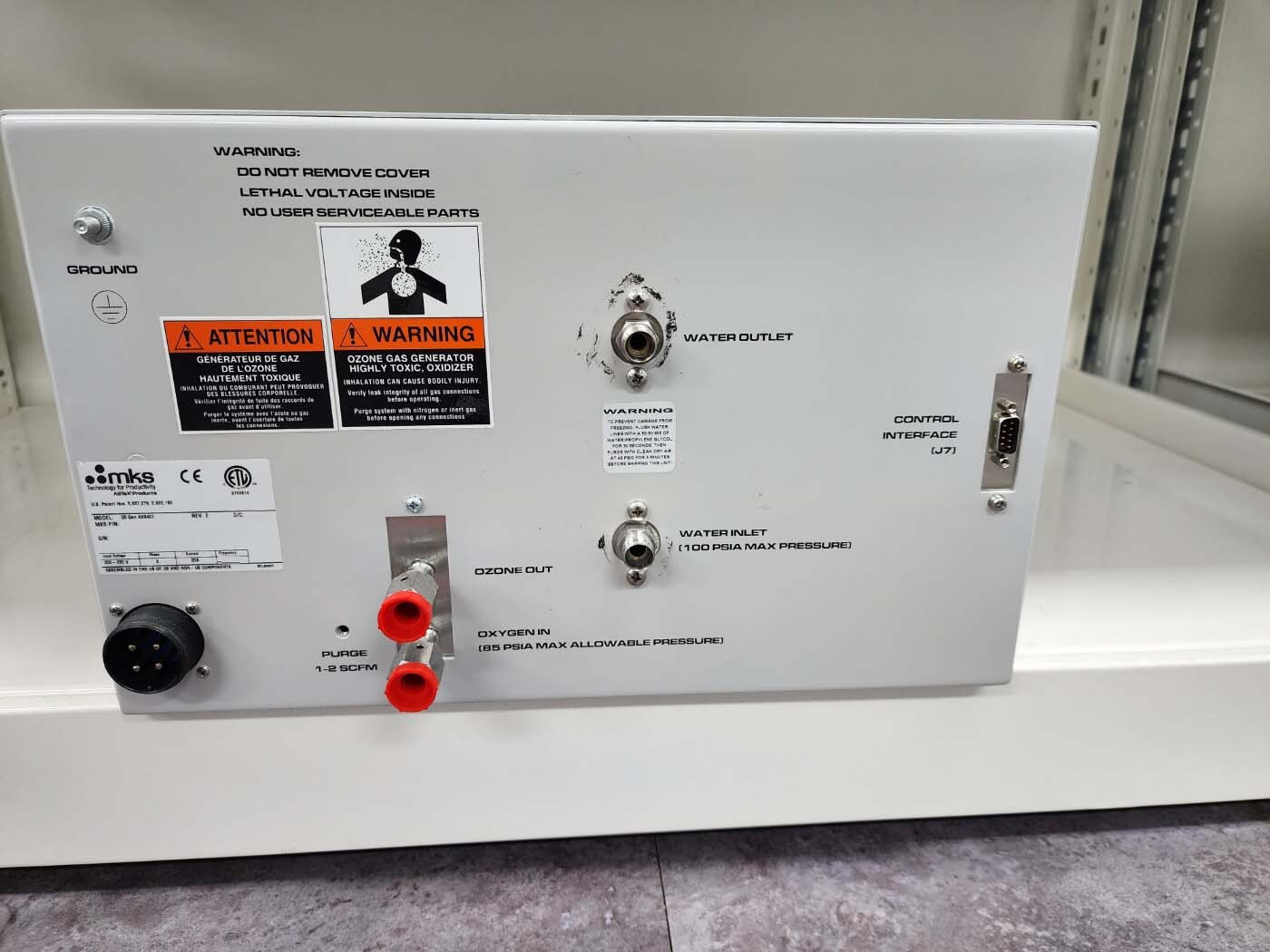 Photo Utilisé MKS / ASTEX AX 8407A À vendre