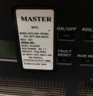MKS / ENI DCG-100A Photo 中古 MKS / ENI DCG-100A 販売用