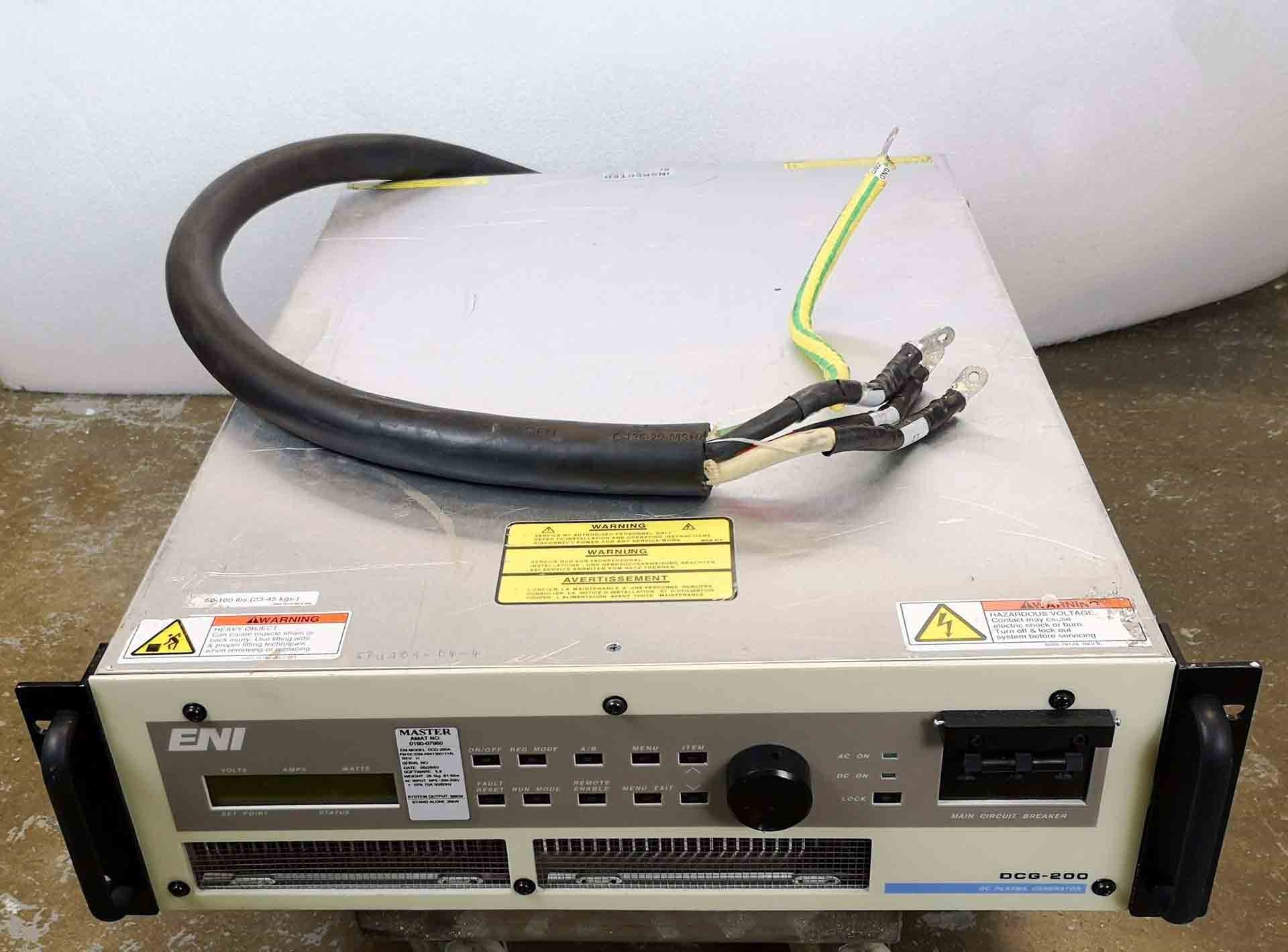 Photo Used MKS / ENI DCG-200A For Sale