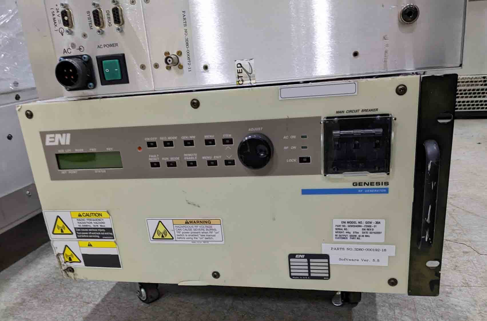 Photo Used MKS / ENI Genesis GEW-30A For Sale