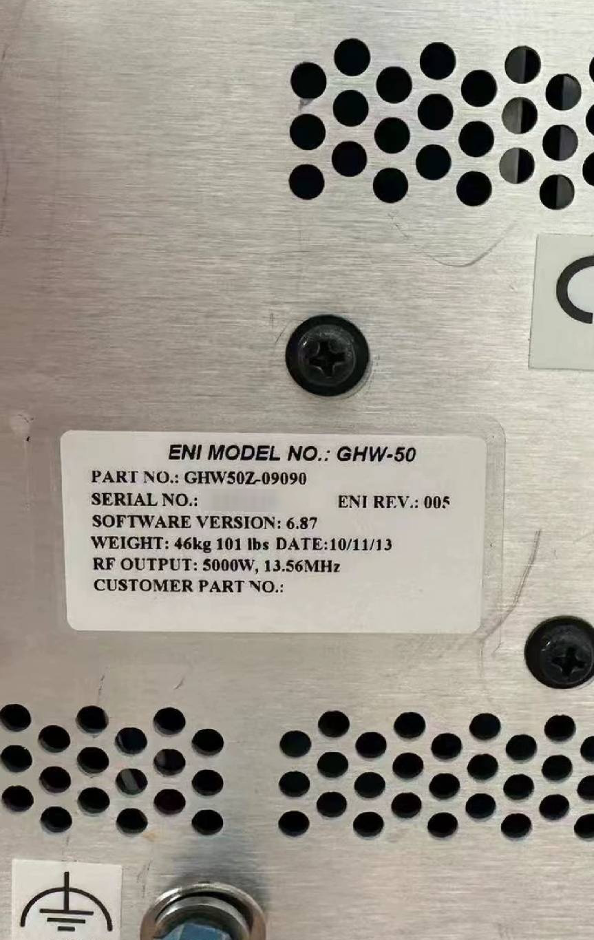 图为 已使用的 MKS / ENI GHW-50 待售
