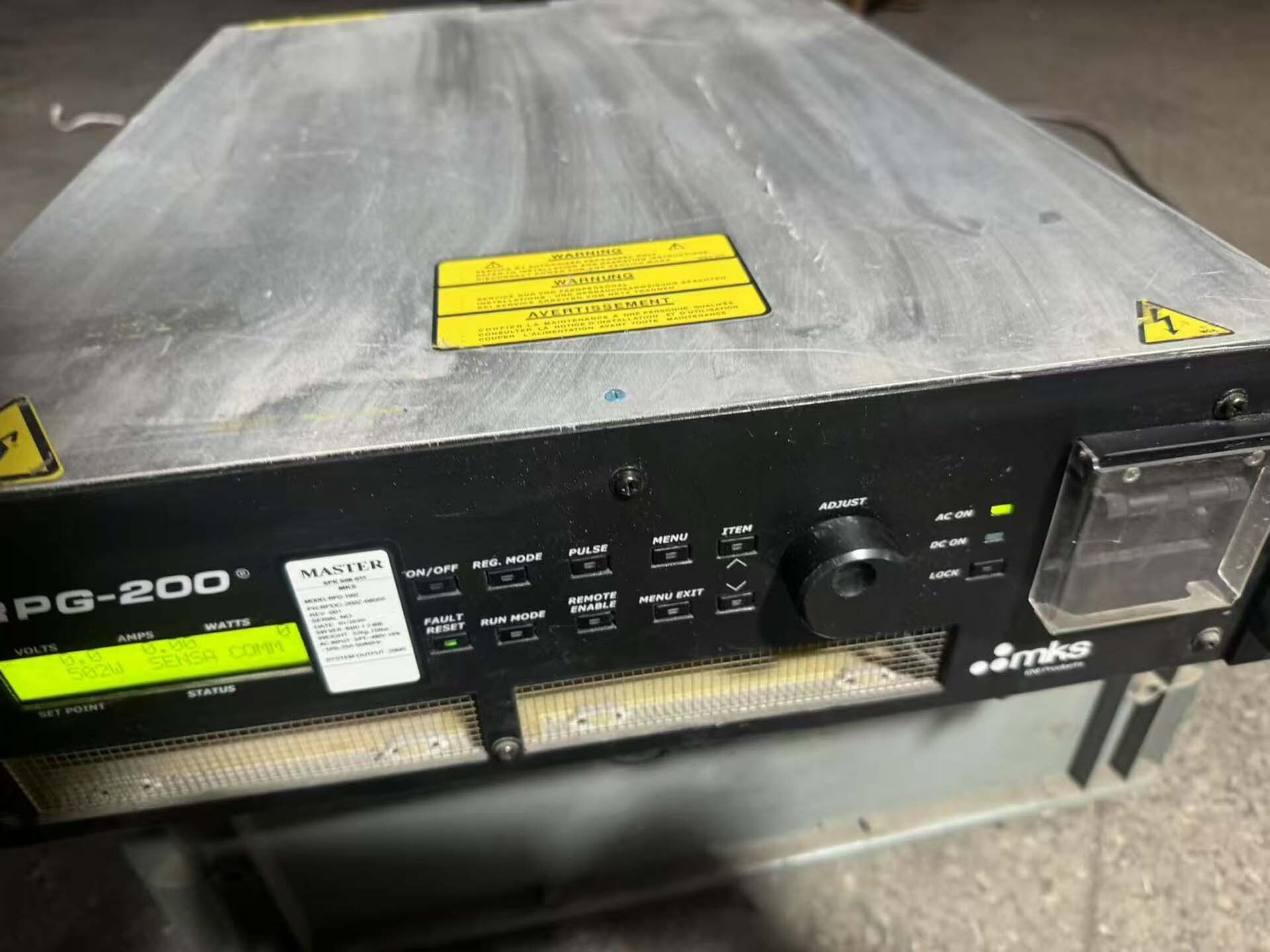 Foto Verwendet MKS / ENI RPG-100Z Zum Verkauf