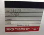 Photo Used MKS 270A For Sale