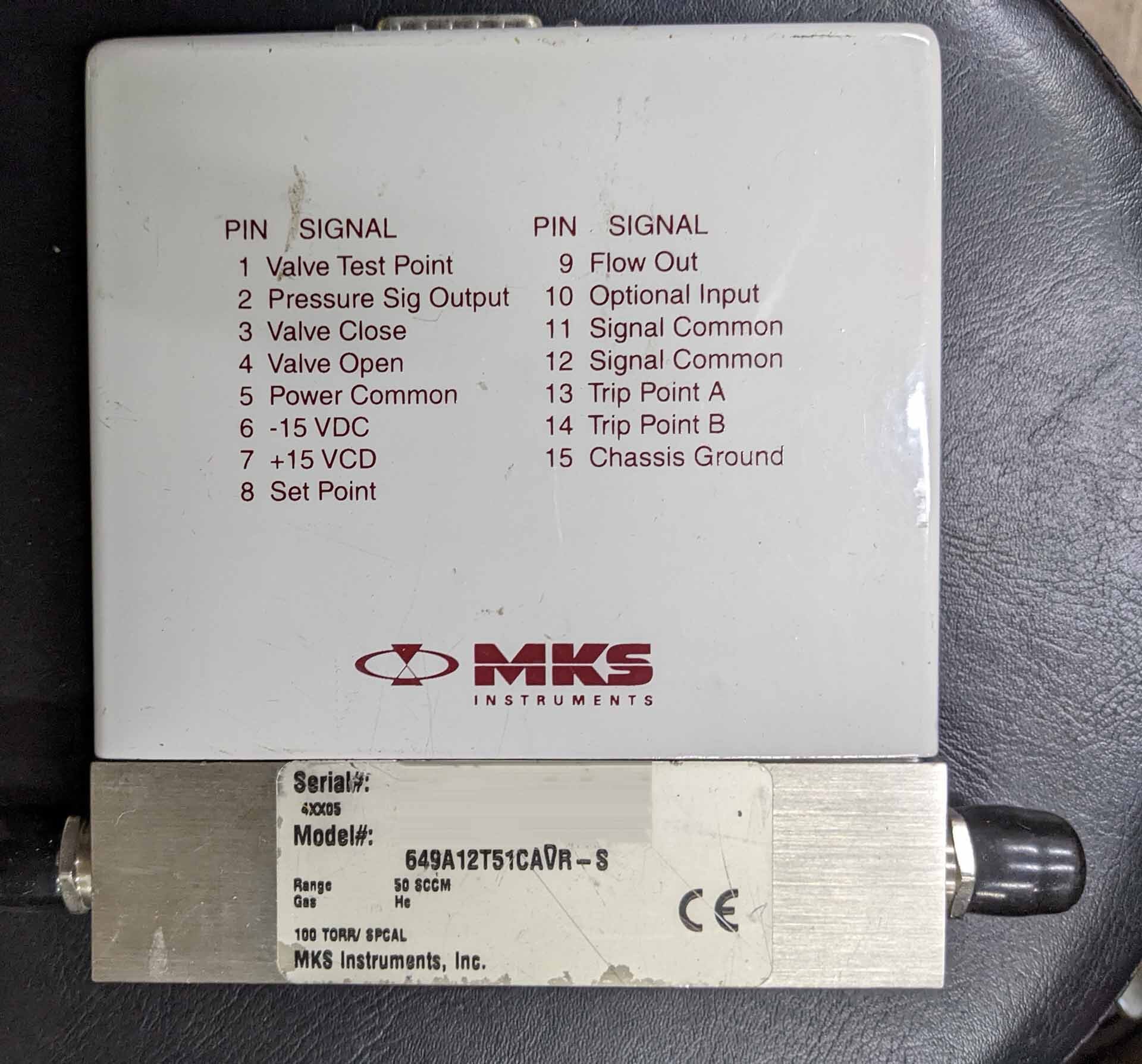 Photo Used MKS 649 For Sale