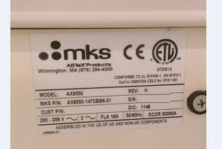 Photo Used MKS ASTeX AX 8500 For Sale