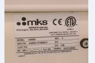 圖為 已使用的 MKS ASTeX AX 8500 待售