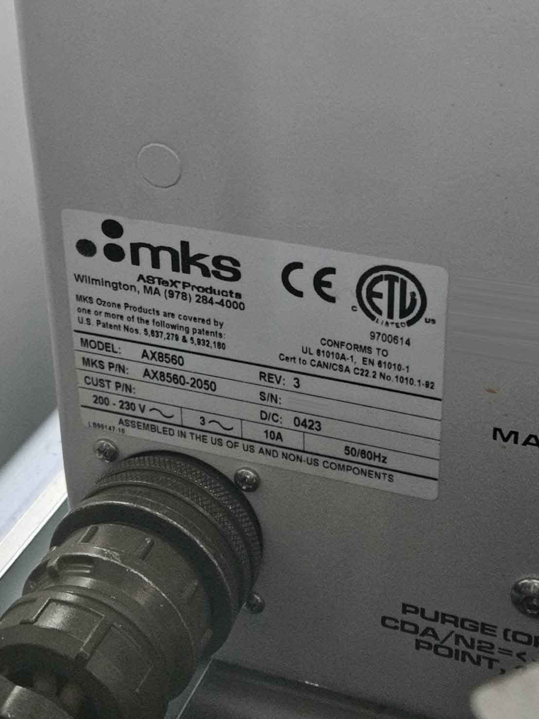 Photo Used MKS AX 8560 For Sale