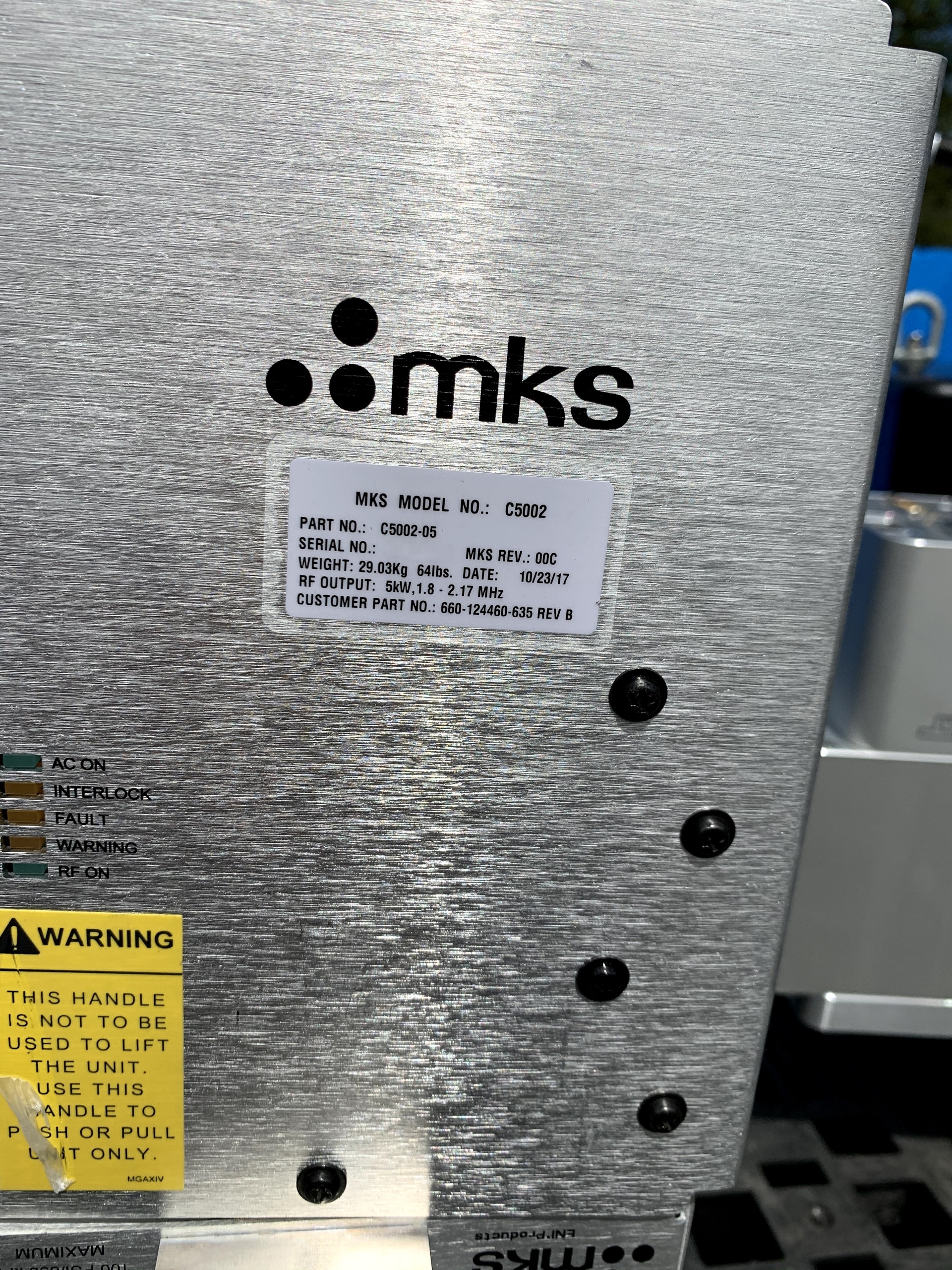 图为 已使用的 MKS Lot of generators 待售