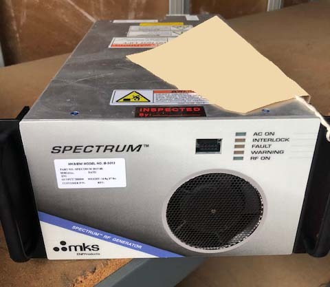 圖為 已使用的 MKS Spectrum B-3013 待售