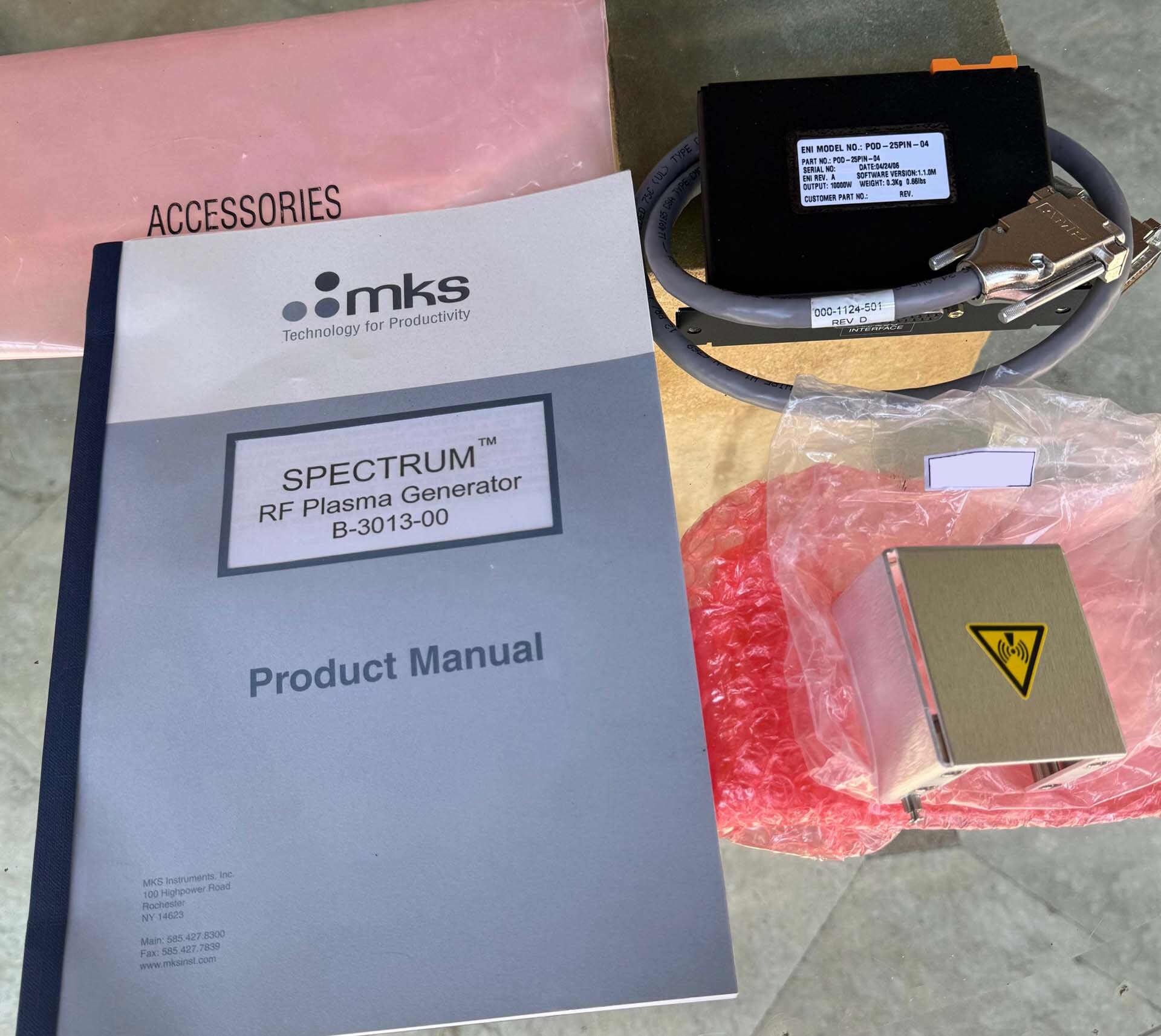 圖為 已使用的 MKS Spectrum B-3013 待售