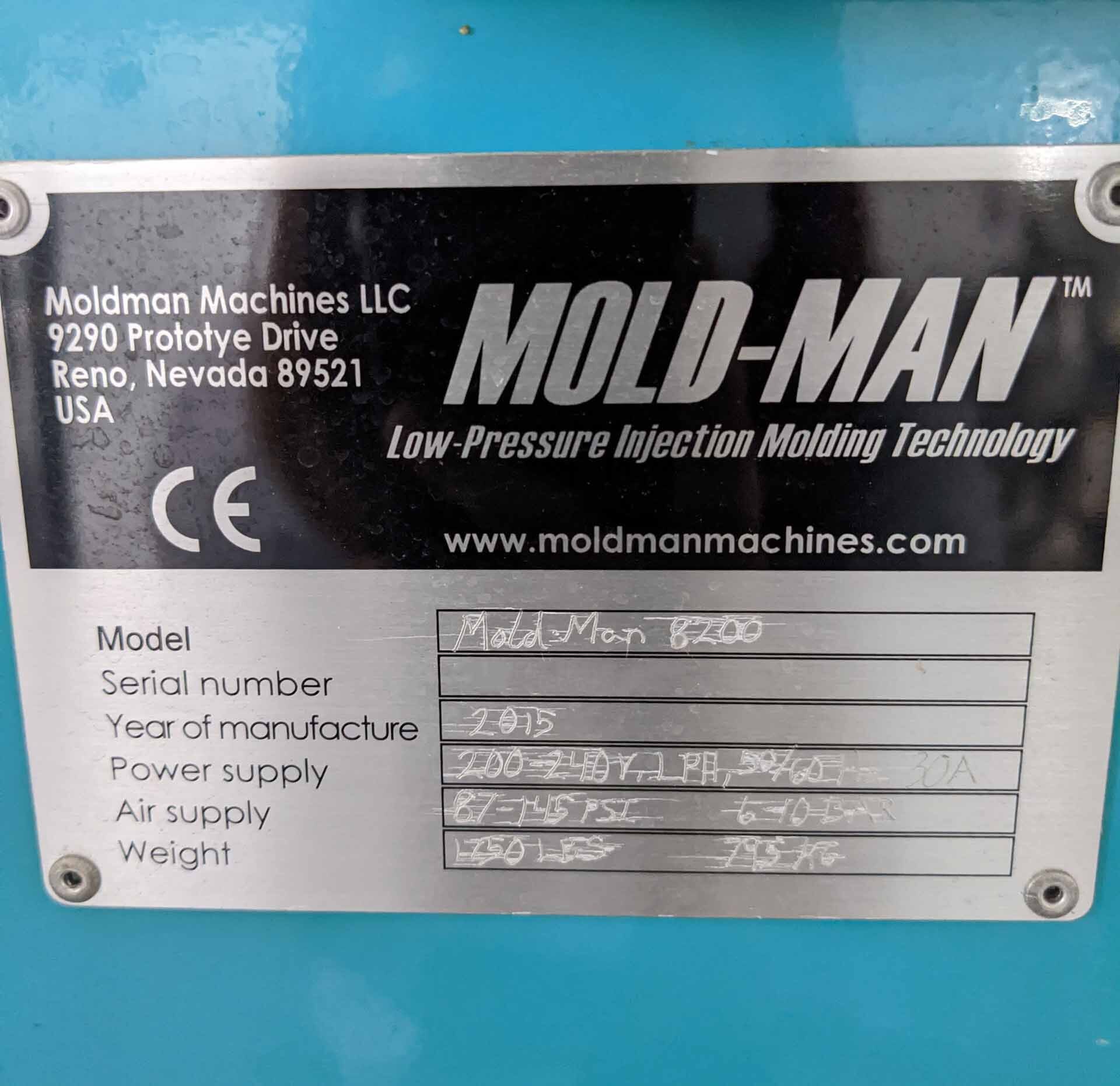 フォト（写真） 使用される MOLD-MAN SYSTEM 8200 販売のために