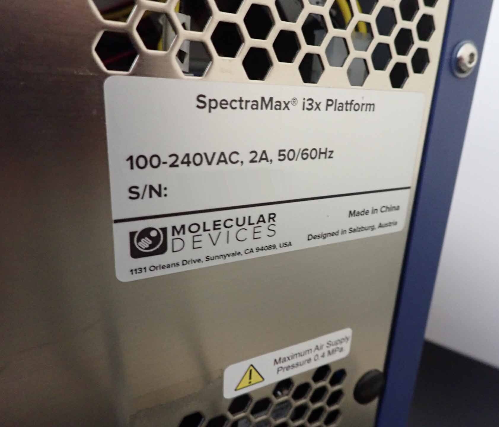 Photo Used MOLECULAR DEVICES SpectraMax i3X For Sale