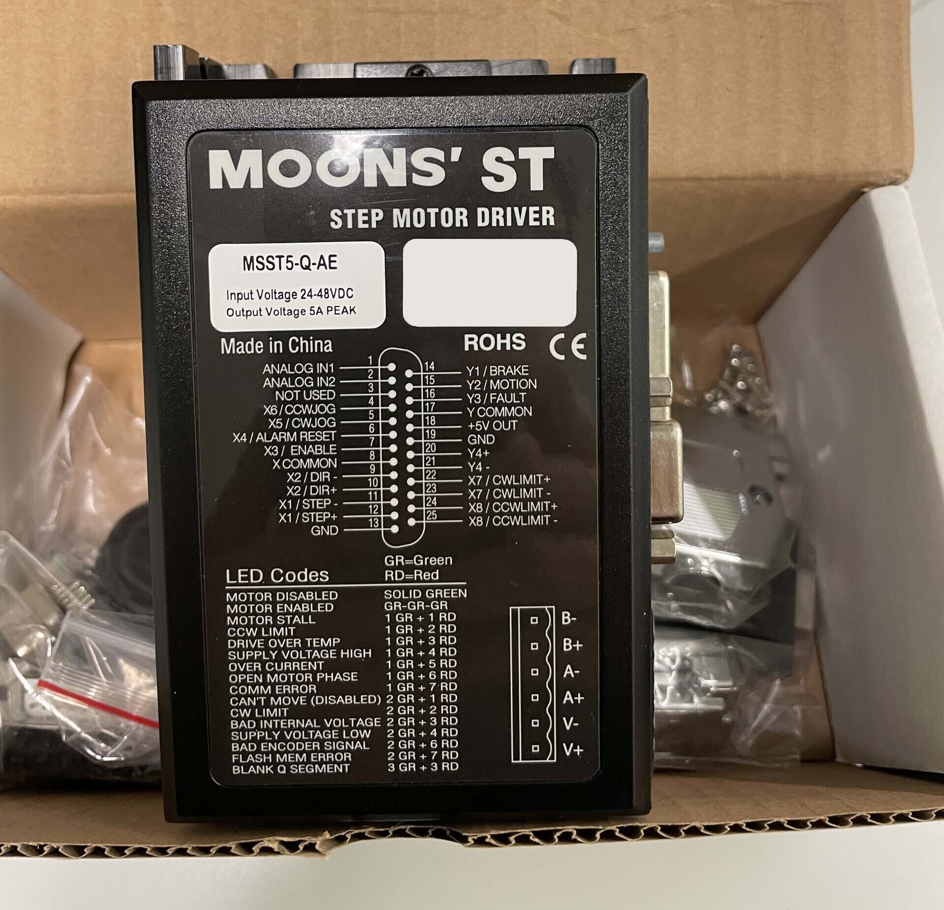 フォト（写真） 使用される MOONS MSST5-Q-AE 販売のために