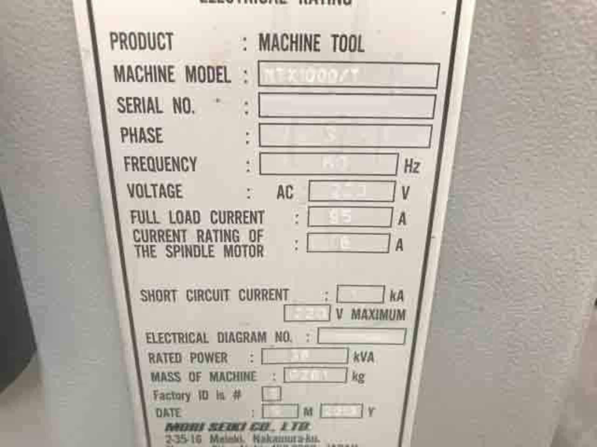 Foto Verwendet MORI SEIKI NTX1000 / T Zum Verkauf