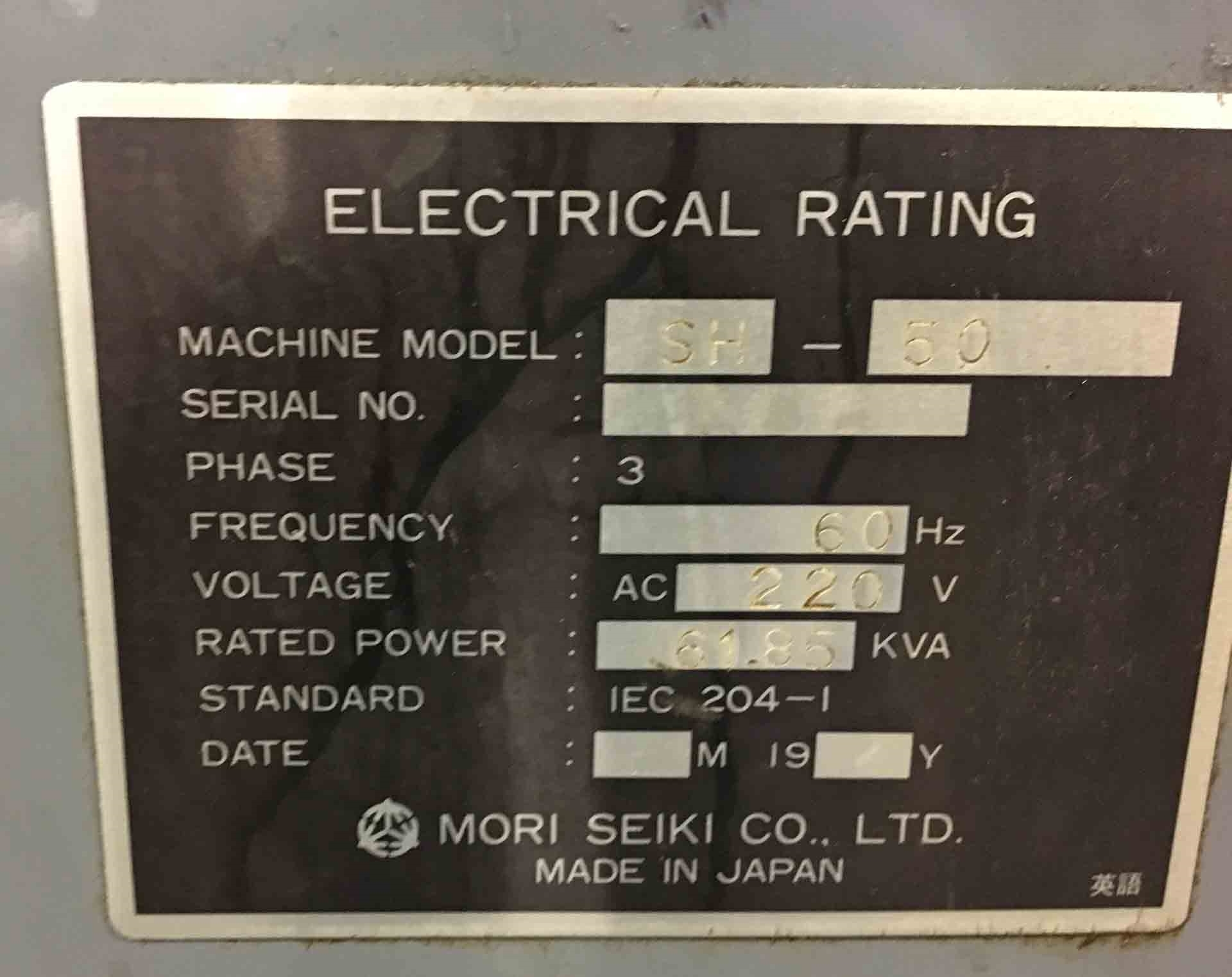 图为 已使用的 MORI SEIKI SH-50 待售