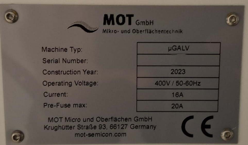 사진 사용됨 MOT μGALV 판매용