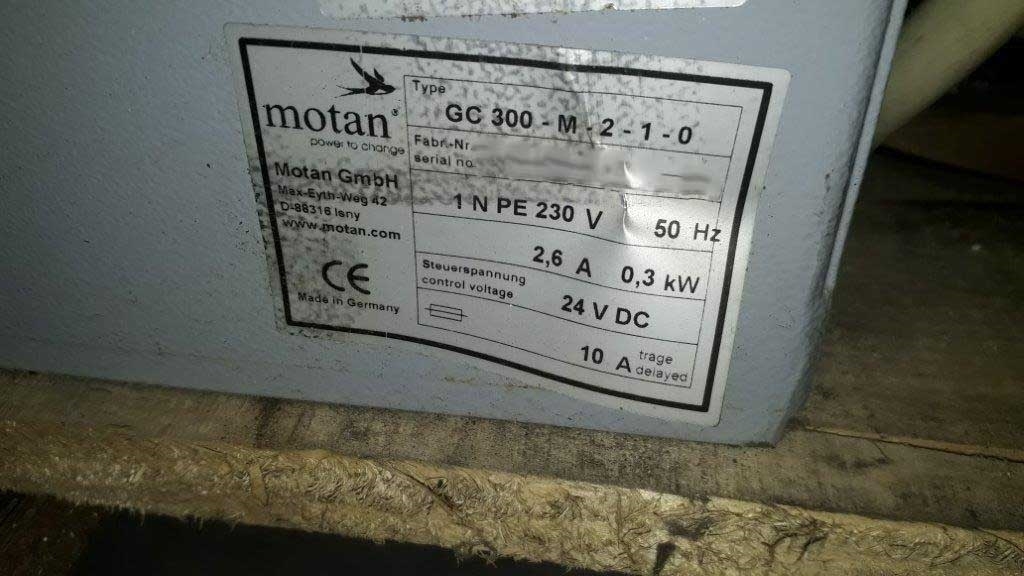 Photo Used MOTAN GRAVICOLOR 300-2-0 GRAVInet For Sale