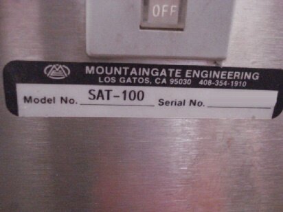 MOUNTAINGATE ENGINEERING SAT-100 #9027775