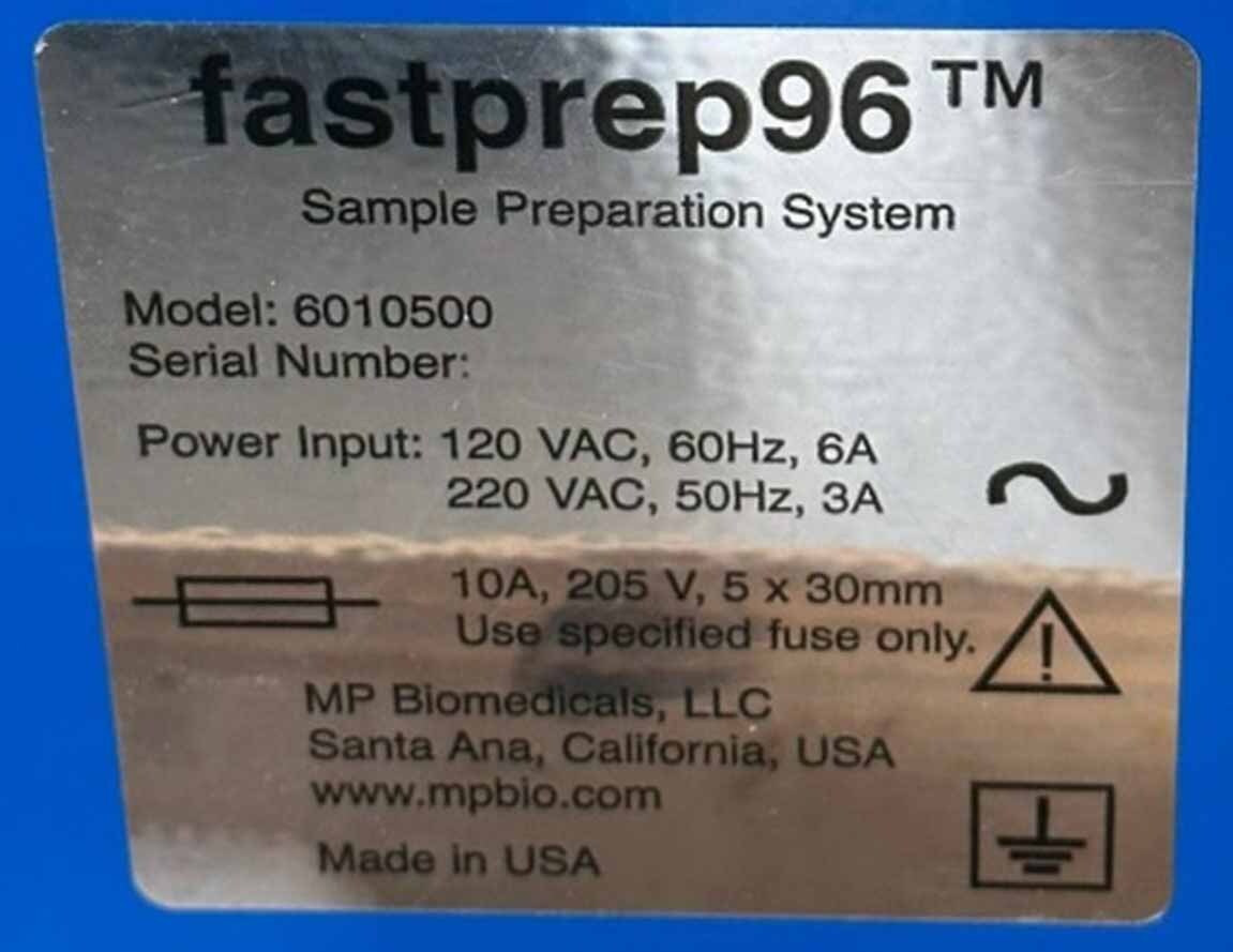 Foto Verwendet MP BIOMEDICALS FastPrep-96 Zum Verkauf