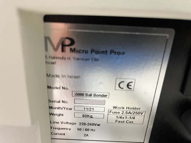 Photo Used MPP / MICRO POINT PRO iBOND5000 For Sale