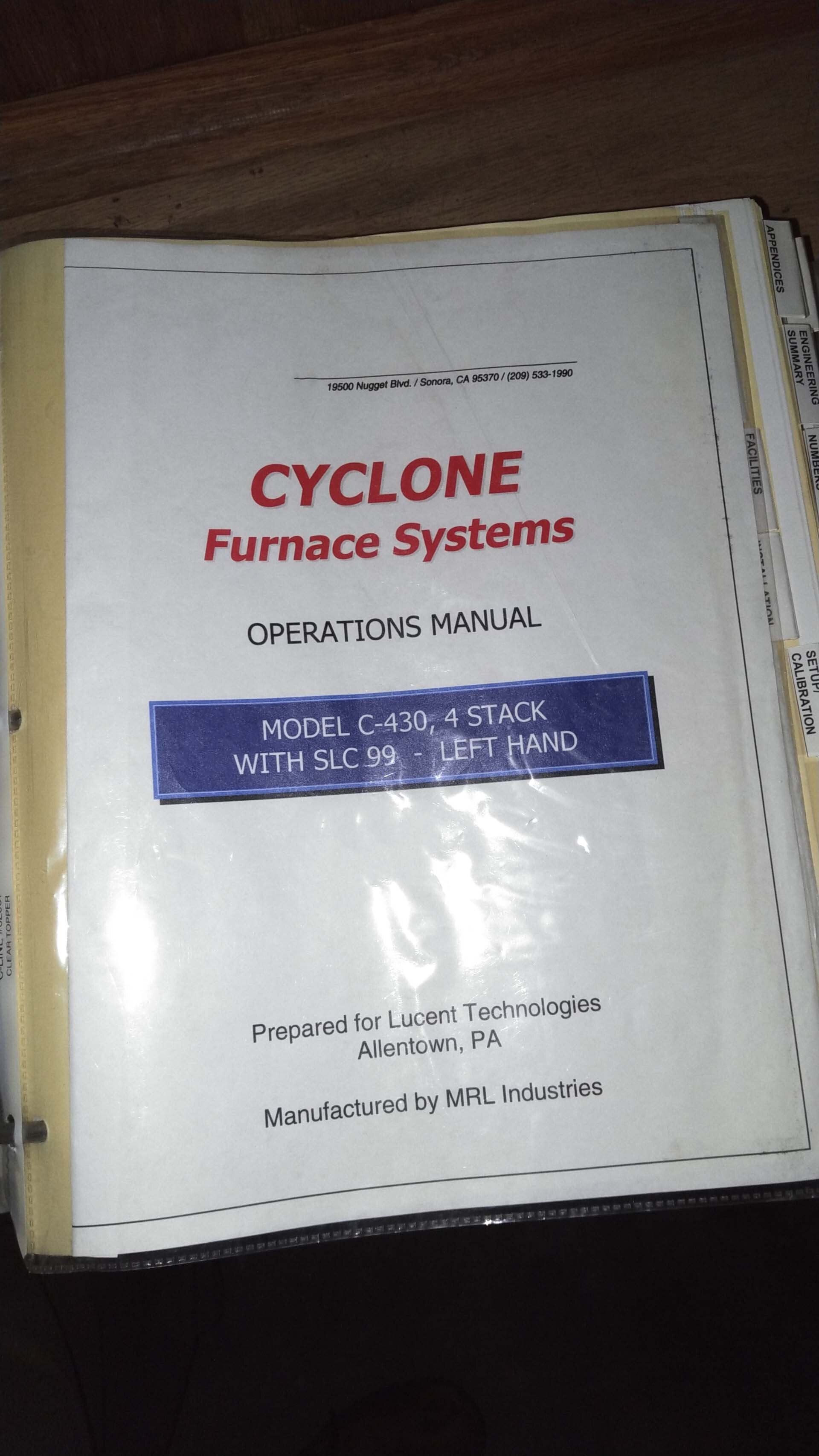 フォト（写真） 使用される MRL Cyclone C430 販売のために