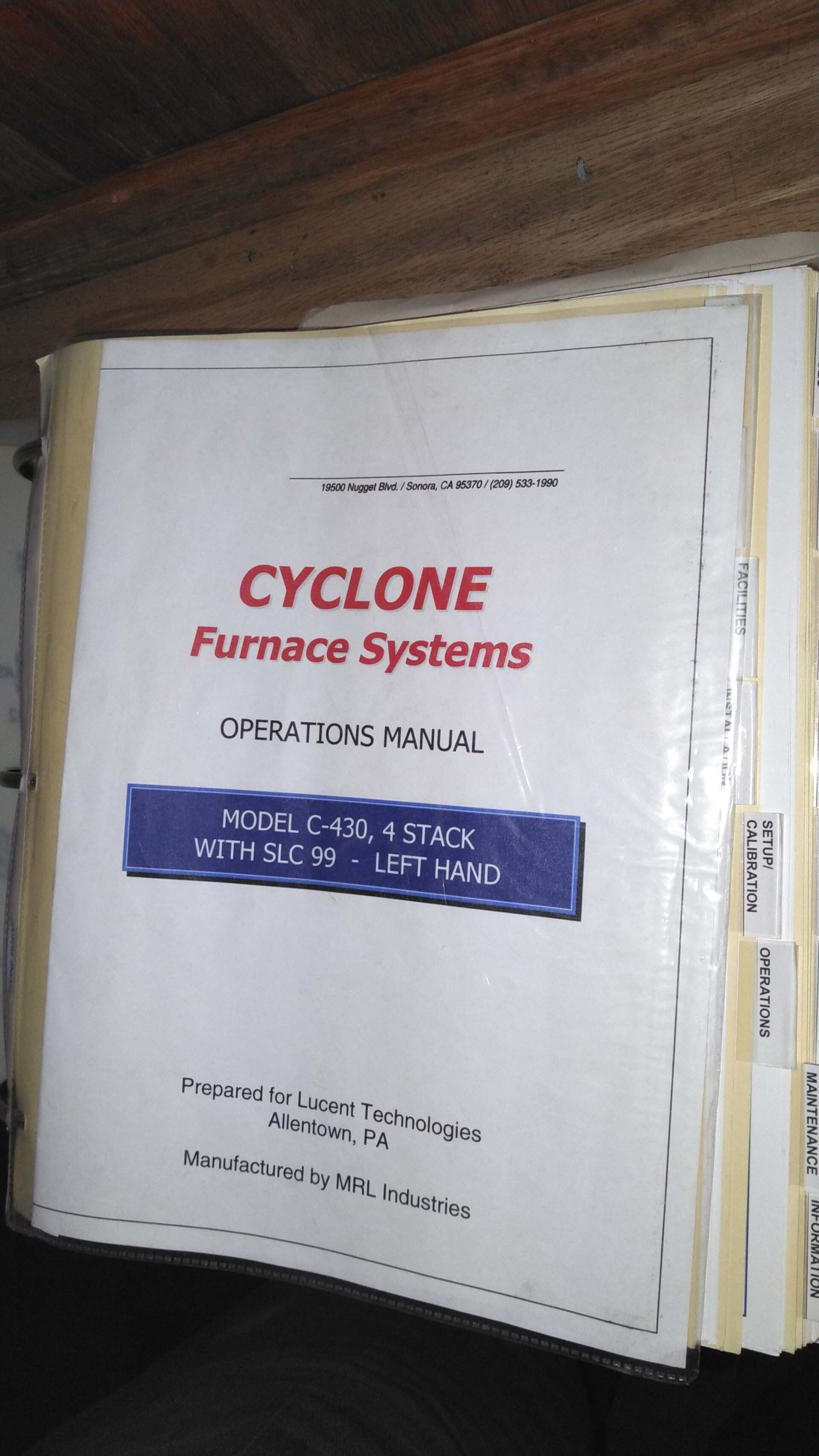 圖為 已使用的 MRL Cyclone C430 待售
