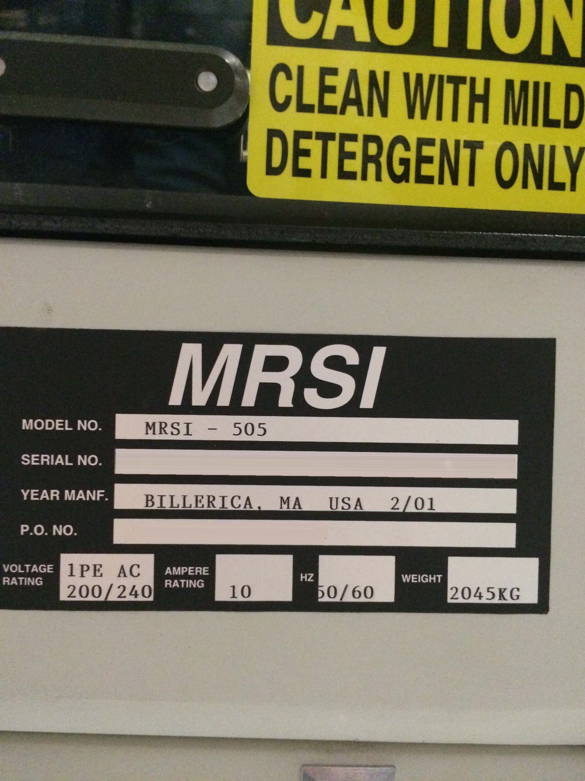 图为 已使用的 MRSI Lot of spare parts for 505 待售