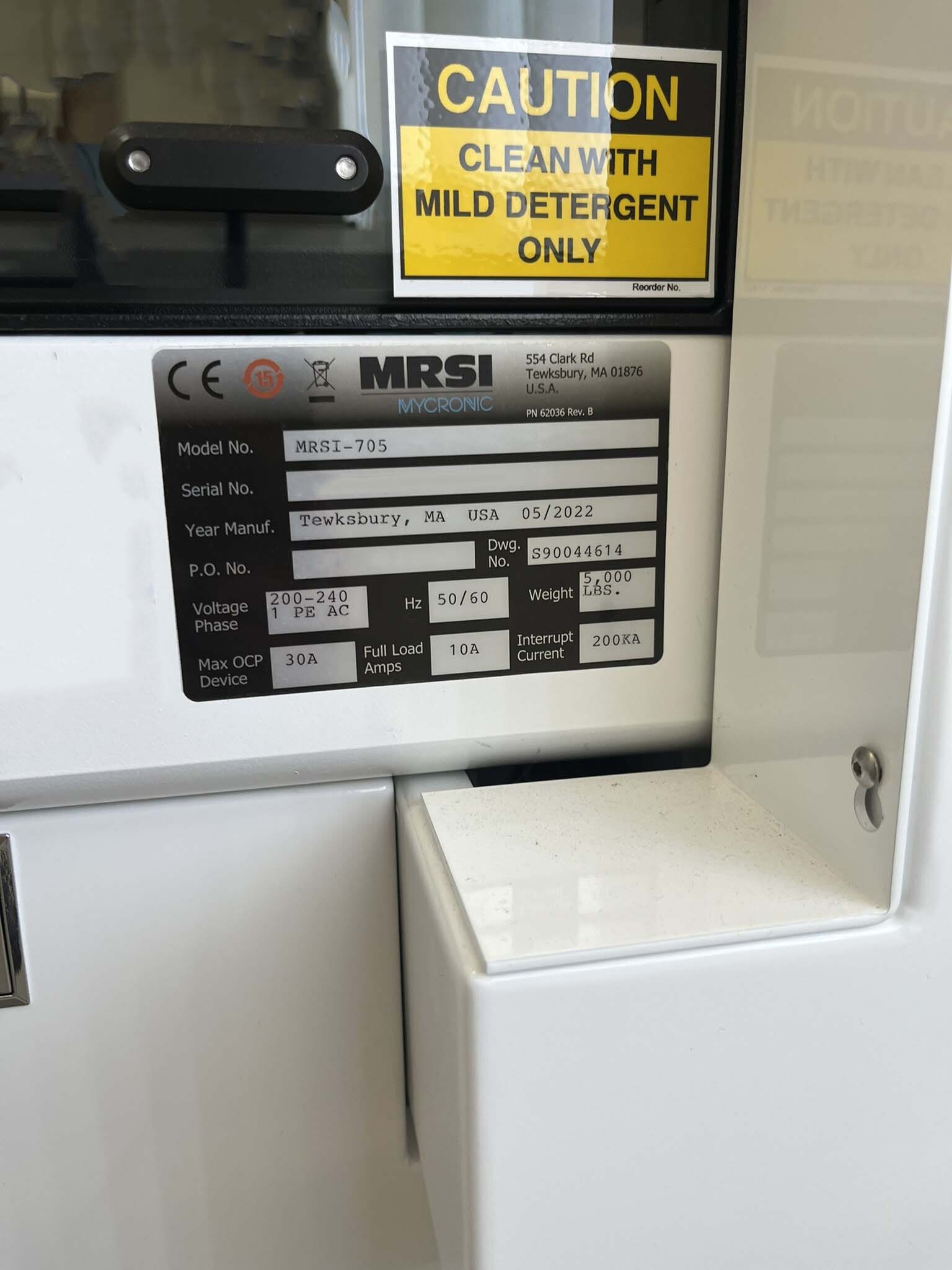 圖為 已使用的 MRSI 705 待售